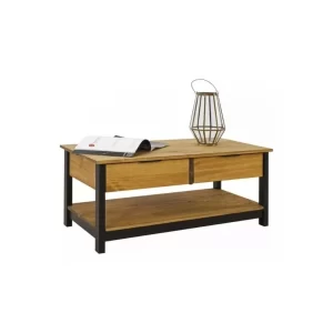 Mesa De Living - Madera Maciza - Linea Denise
